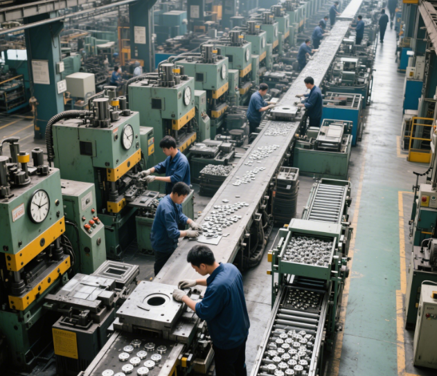 五金配件冲压加工过程中，可能会出现哪些质量问题？