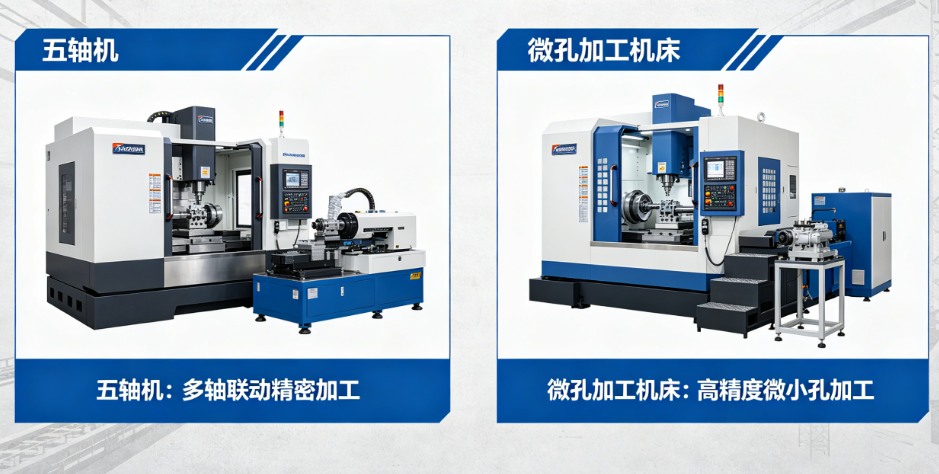 医疗五金加工核心设备盘点：从五轴机到微孔加工机床